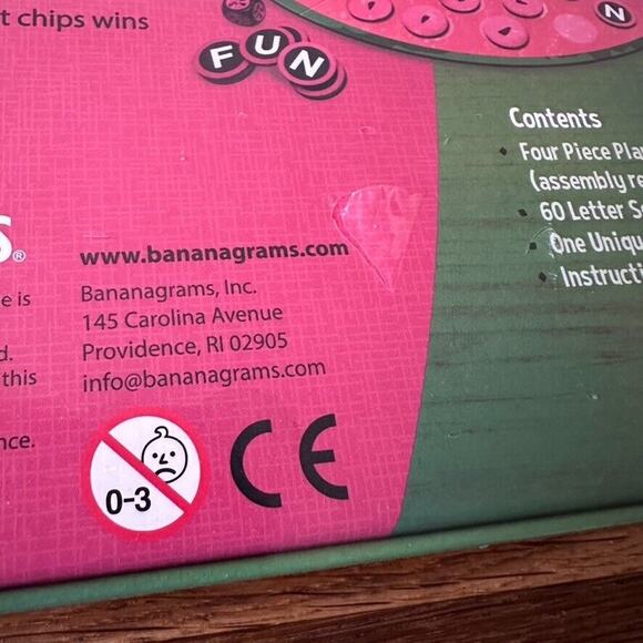 Bananagrams Word-A-Melon Word Building Memory Game New Sealed - Picture 4 of 4